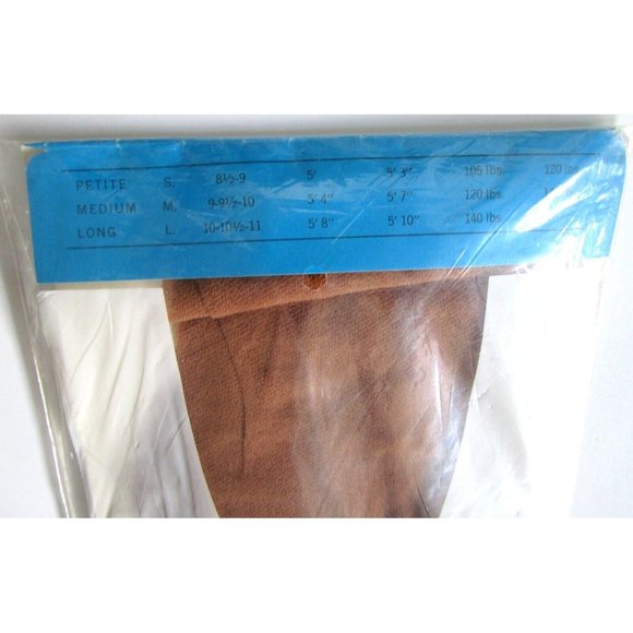 Vintage All in One Fit Lon Panti Hose - Canada New Old Stock Unopened 100% Nylon - Picture 5 of 5